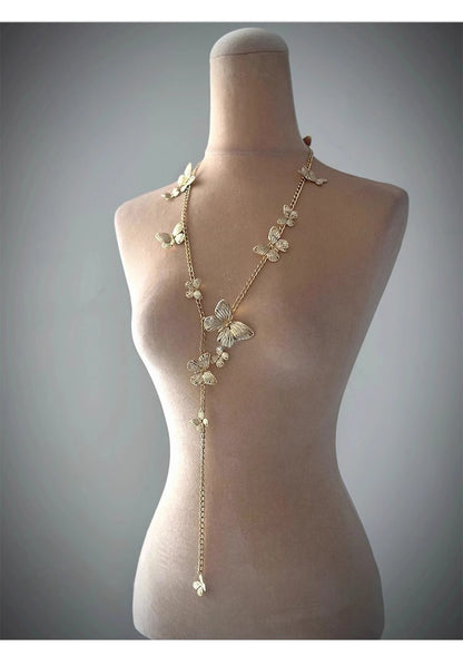 Golden Butterfly Waist Chain