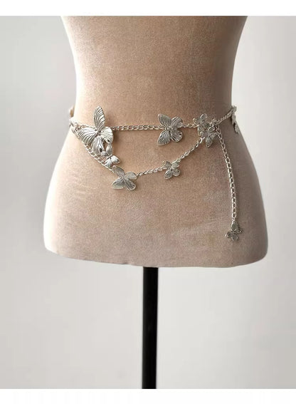 Golden Butterfly Waist Chain