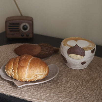 Handmade Chestnut Ceramic Cup