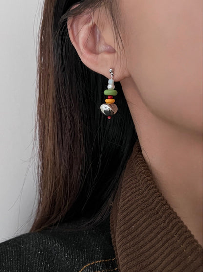 Hard Candy Asymmetric Earrings