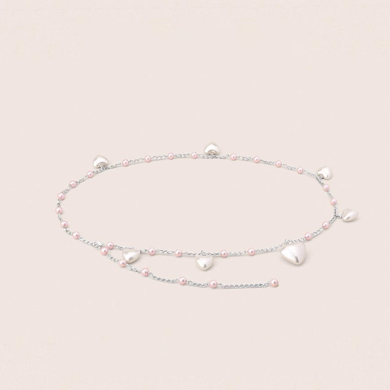 Heart Pearl Waist Chain