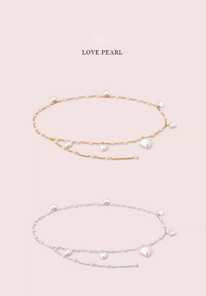 Heart Pearl Waist Chain