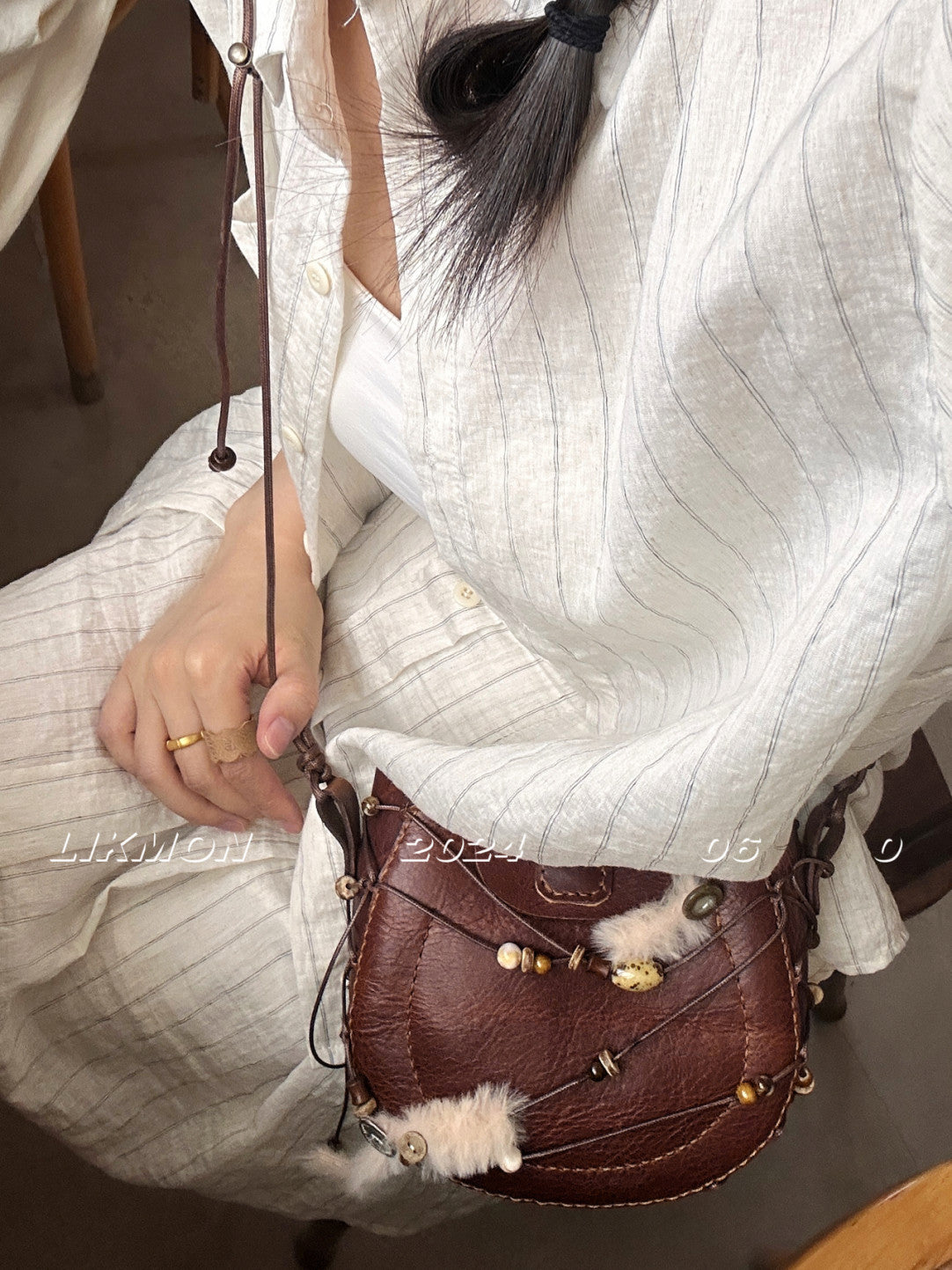 Hippie Moon Crossbody Bag