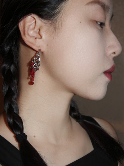 Iron and Blood Earrings