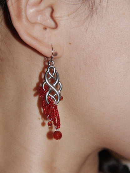 Iron and Blood Earrings