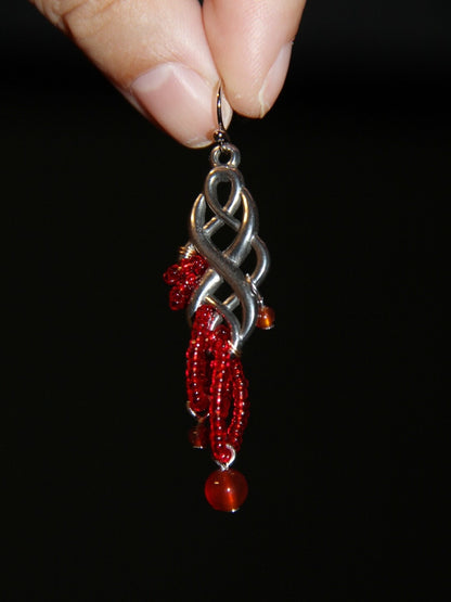 Iron and Blood Earrings