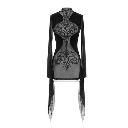 'Lucretia' Semi Formal Gothic Dress