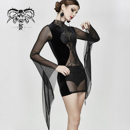 'Lucretia' Semi Formal Gothic Dress