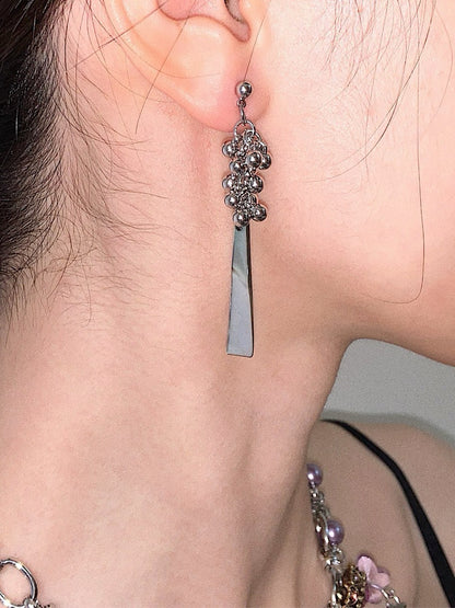 Metal Beads Earrings