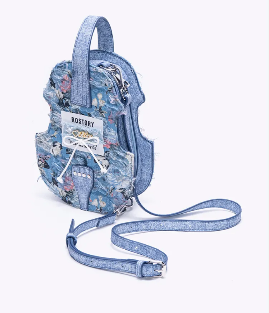 Mini Violin Shape Backpack