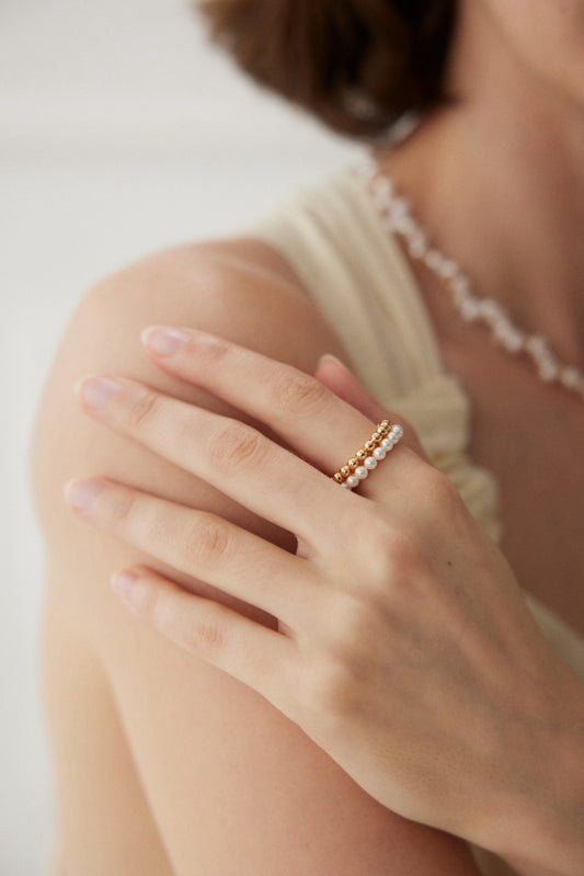 Minimalism Pearl Ring