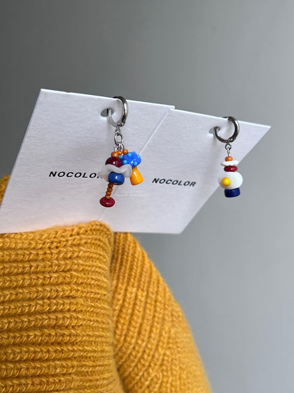 Mushroom & Fried Egg Fun Earrings