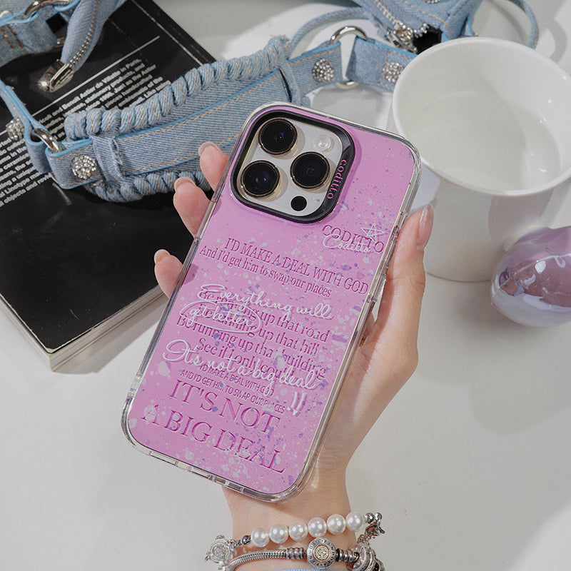A Love Letter Pink Phone Case