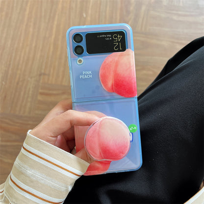 Sweet Peach Galaxy Z Flip3/4 Phone Case