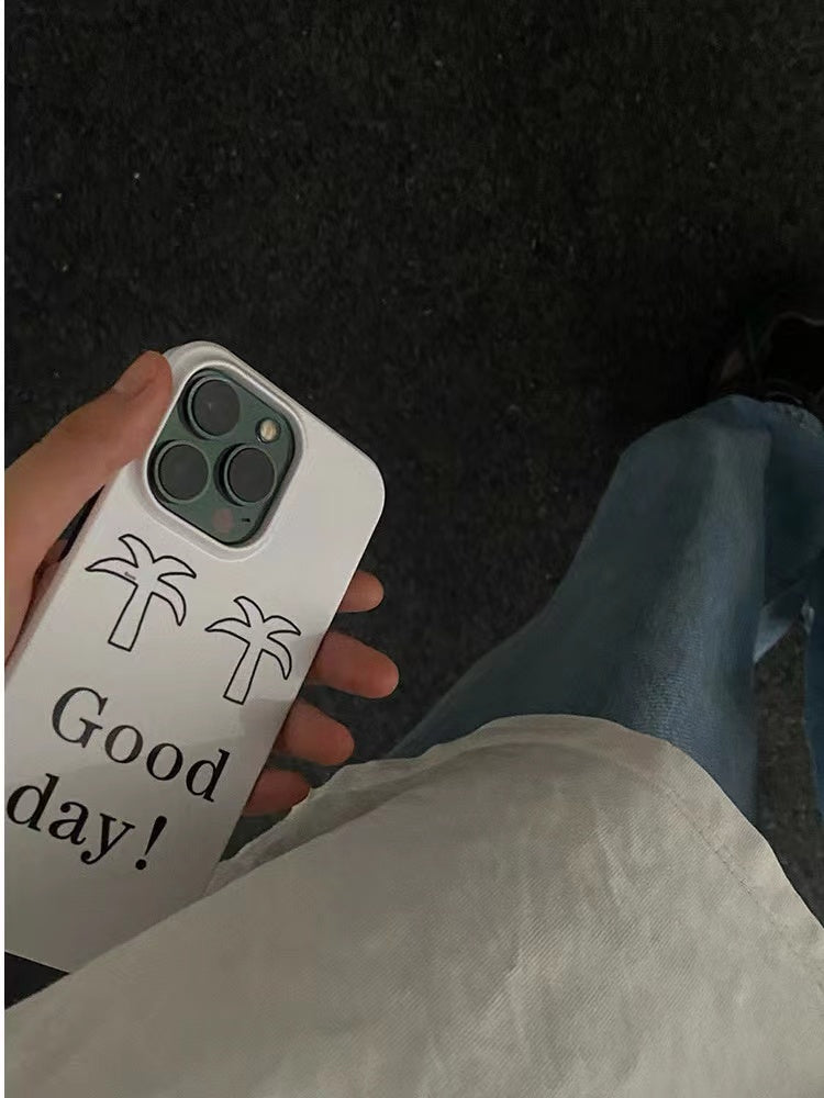 Coconut Tree Good Day Phone Case