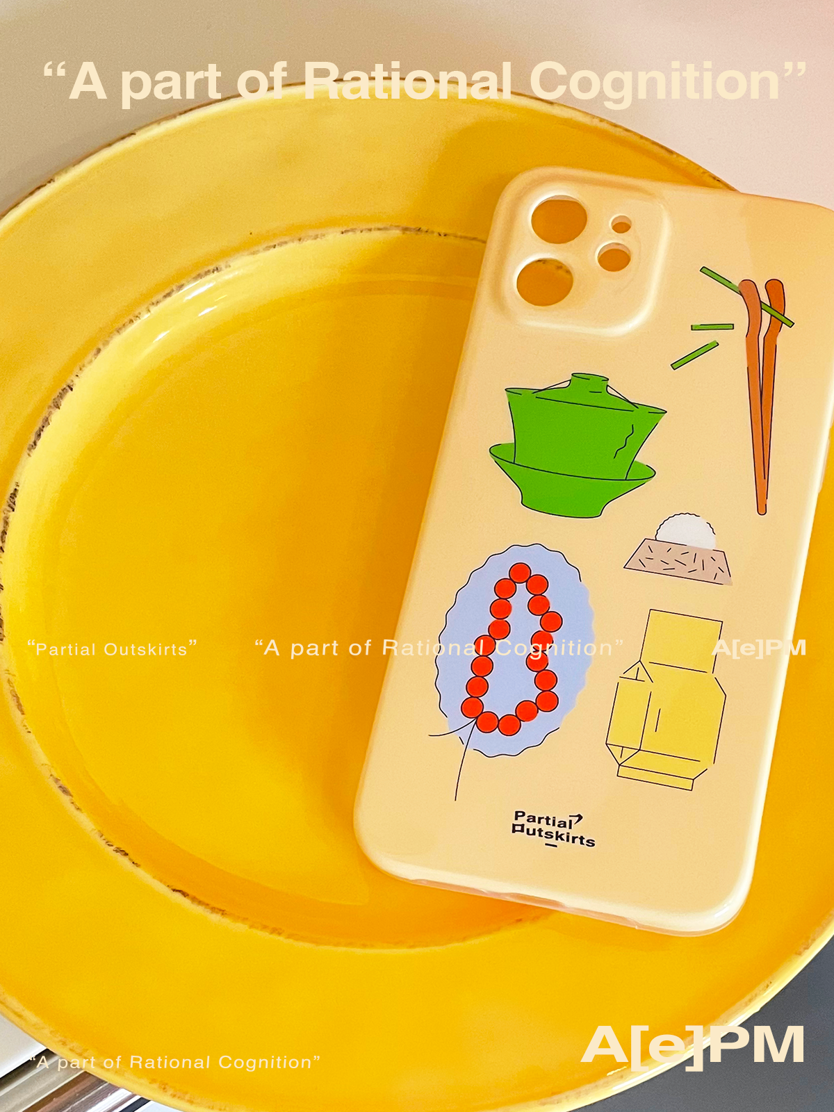 Traditional Chinese Tea Ware Print Phone Case