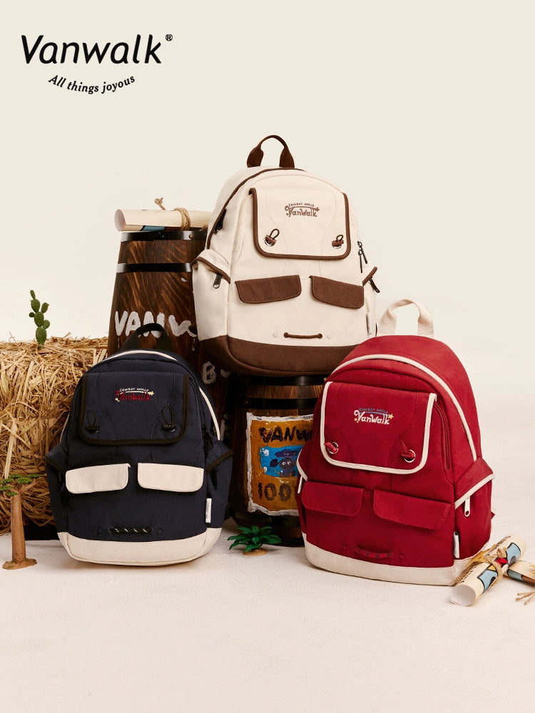 VANWALK Cowboy Denim Serie Large Backpack