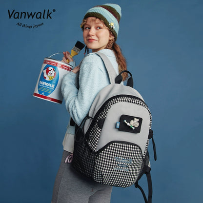 VANWALK Lucky House Cute Backpack