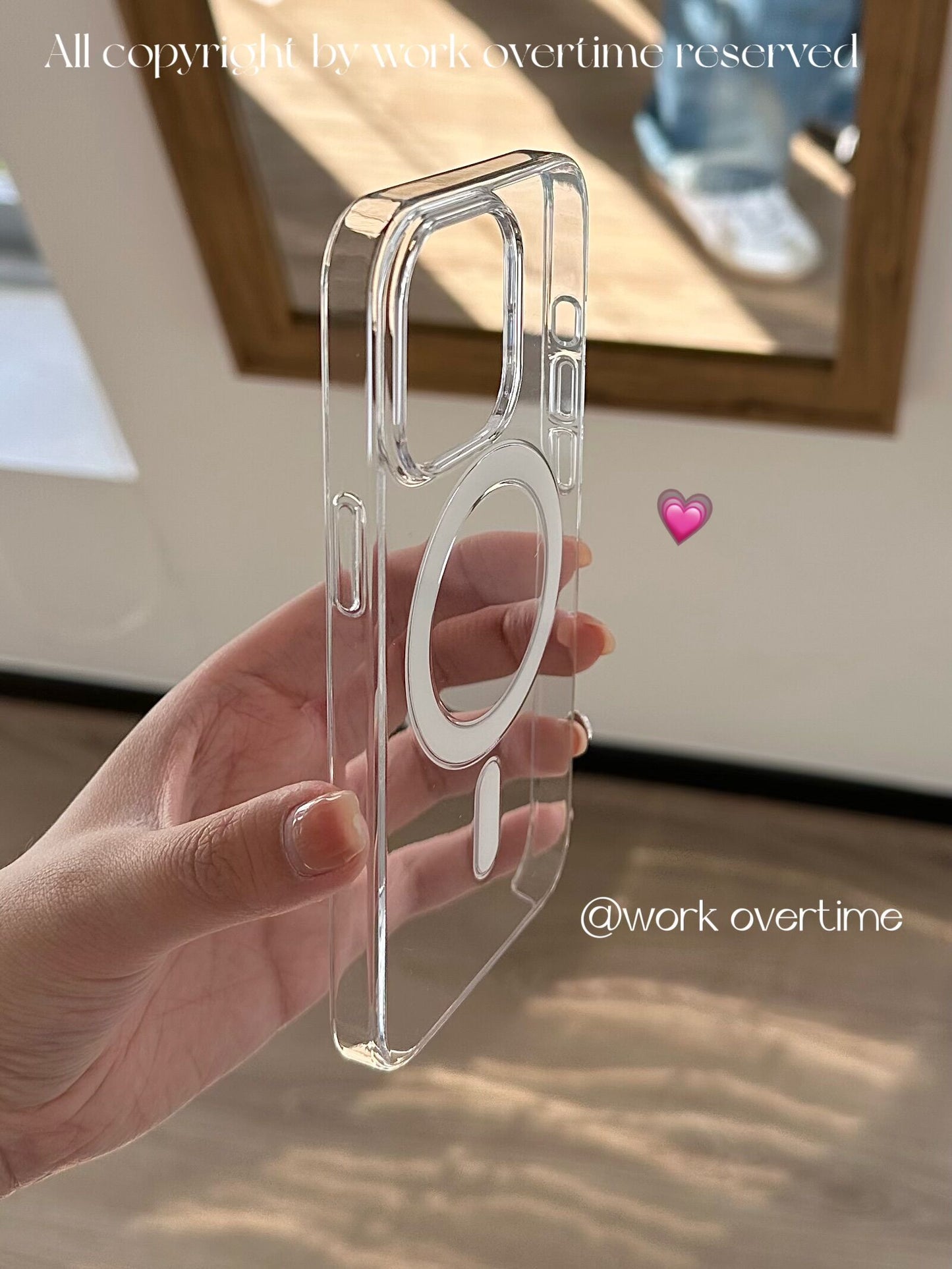 MagSafe Transparent Phone Case