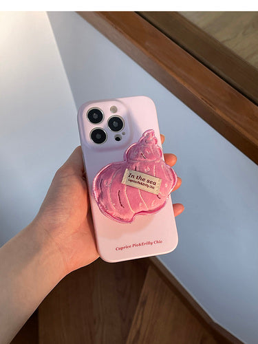 Pink Whelk Creative Matte Phone Case