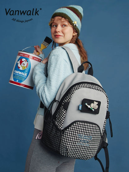 VANWALK Lucky House Cute Backpack