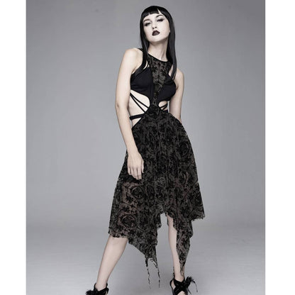 'Ophelia' Mesh Gothic Dress