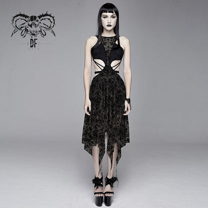 'Ophelia' Mesh Gothic Dress