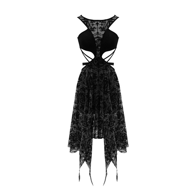 'Ophelia' Mesh Gothic Dress