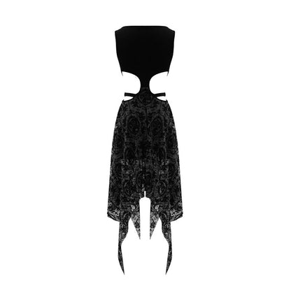 'Ophelia' Mesh Gothic Dress