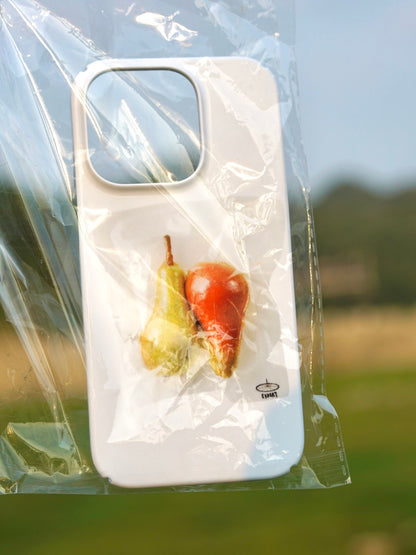 Pears In Sealed Bag Printed Phone Case