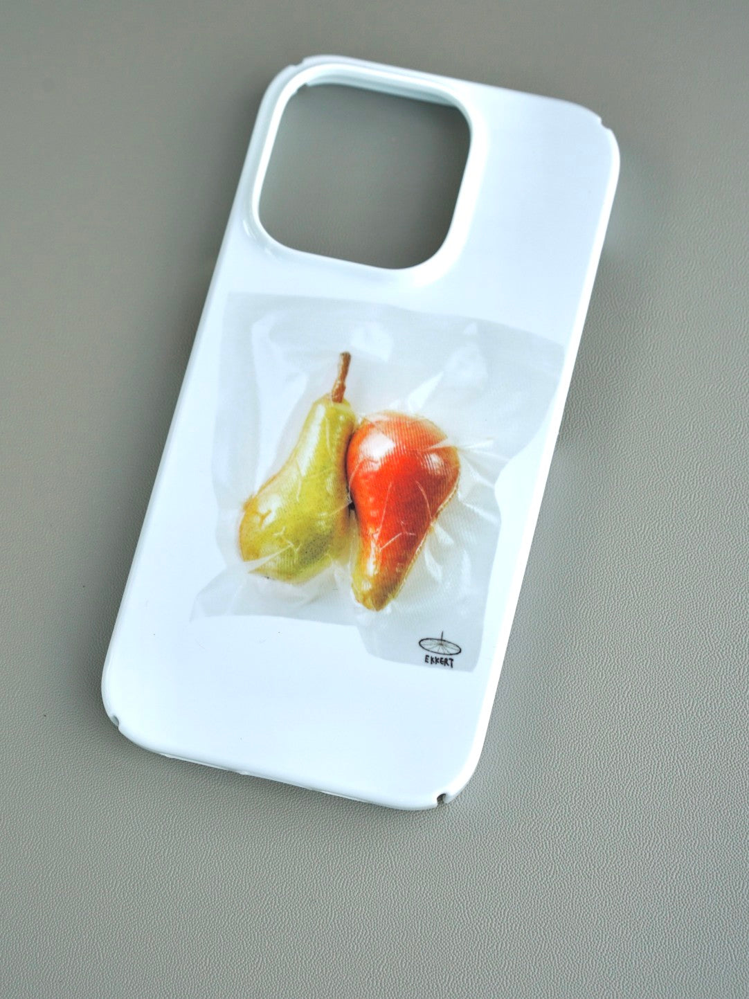 Pears In Sealed Bag Printed Phone Case