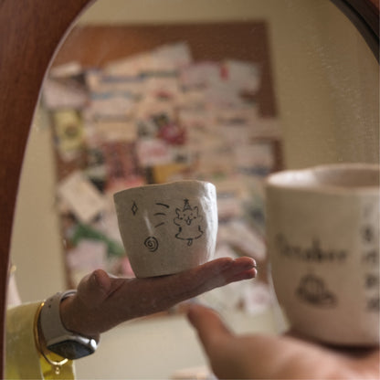 Personalized Hand-Painted Ceramic Birthday Mug