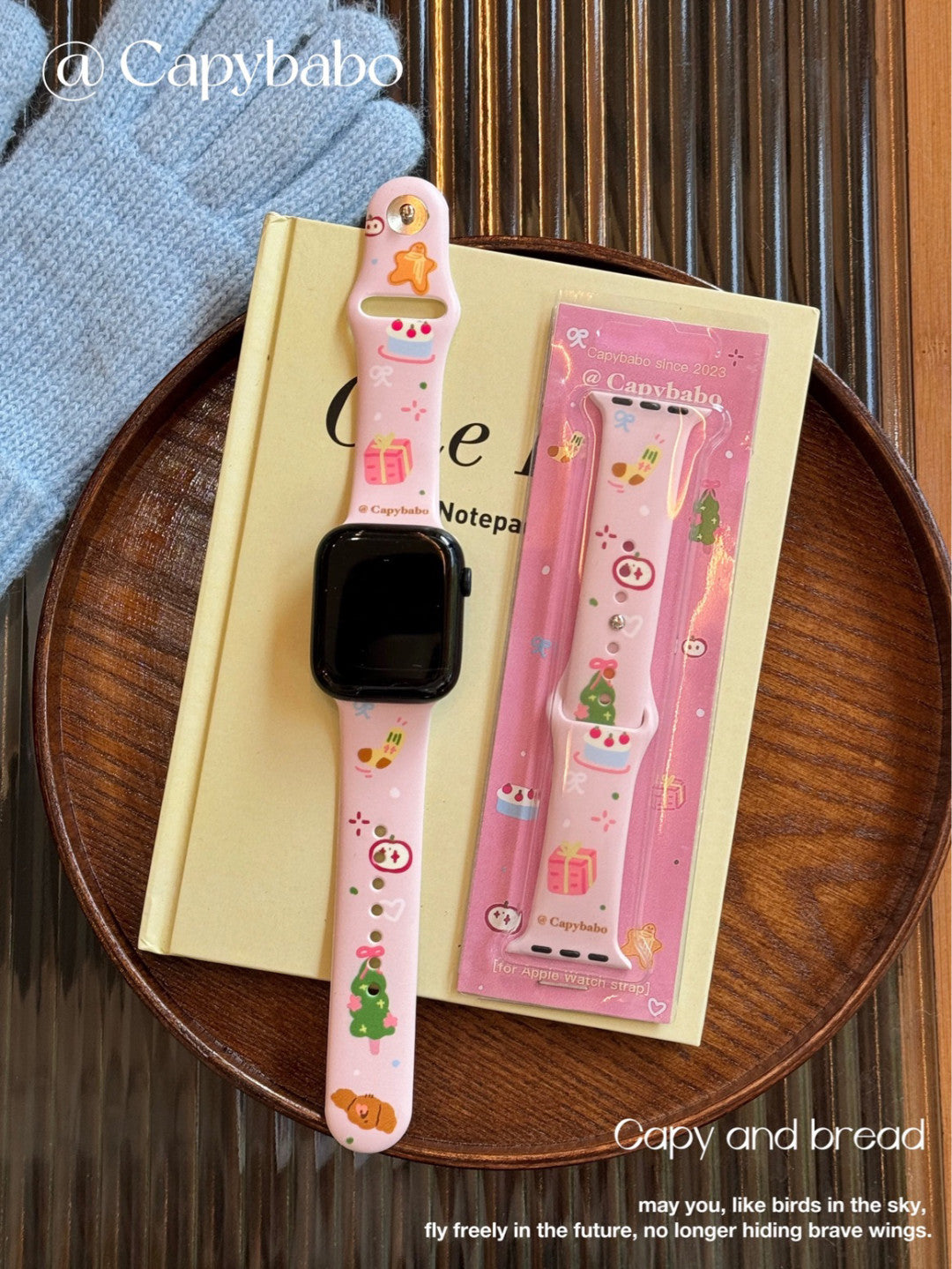 Pink Gift Cartoon Apple Watch Band