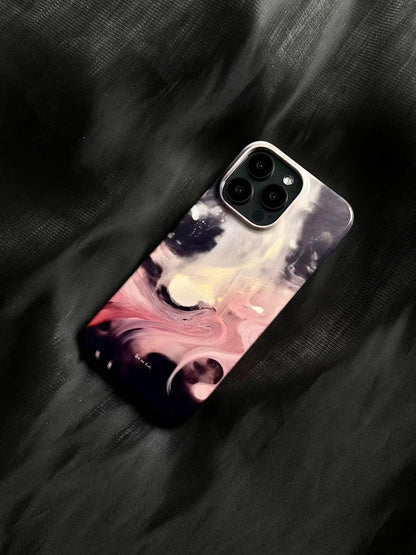 Pink Wind Printed Phone Case