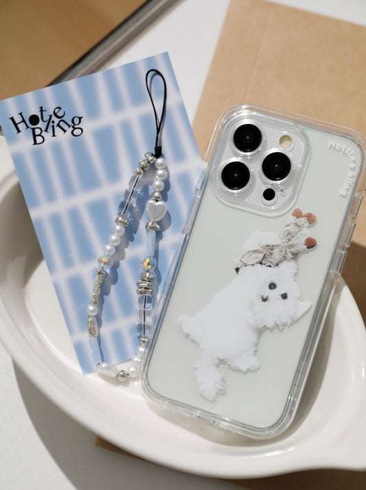 Puppy Clear Phone Case