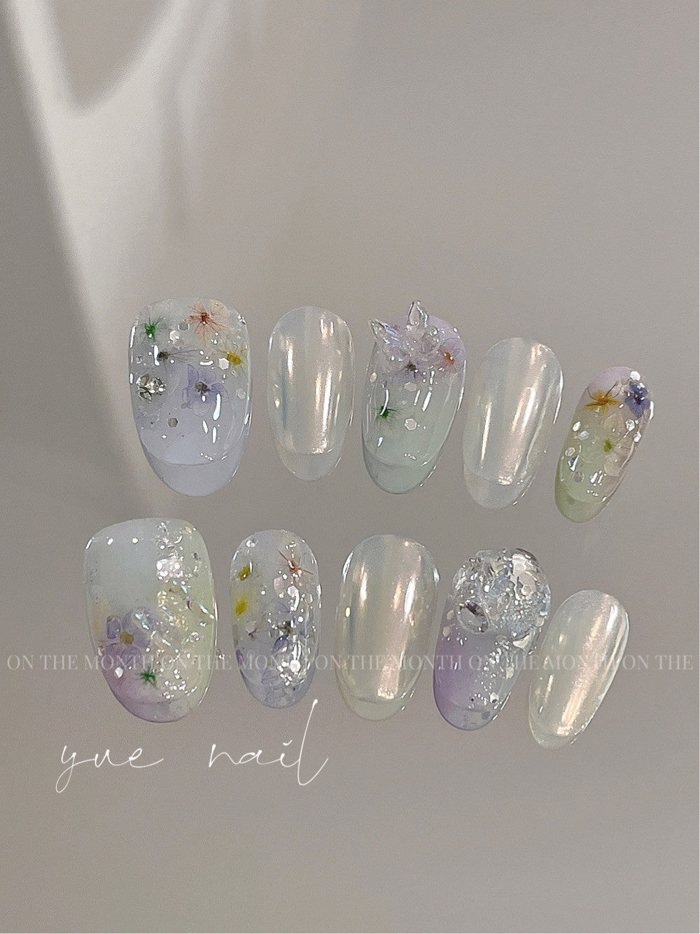 Oval, Coffin, Square, Round, Almond Nail | Press On Nail | Three Fleas