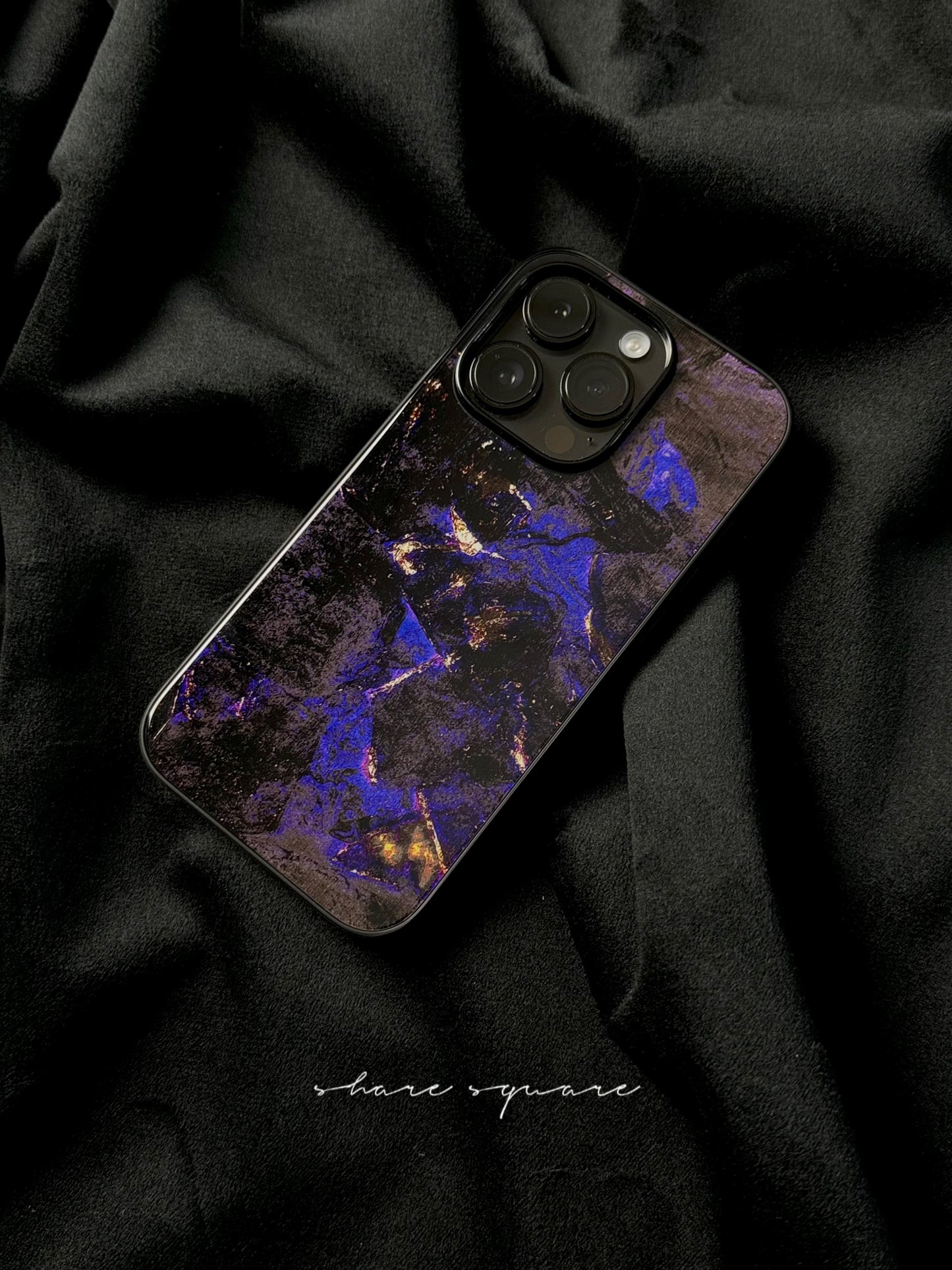 Purple Gold Phone Case