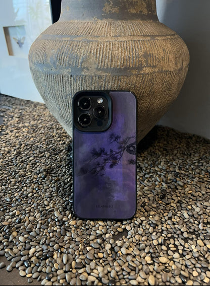 「Chinoiserie」Purple Shadow Phone Case