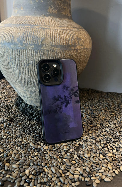 「Chinoiserie」Purple Shadow Phone Case