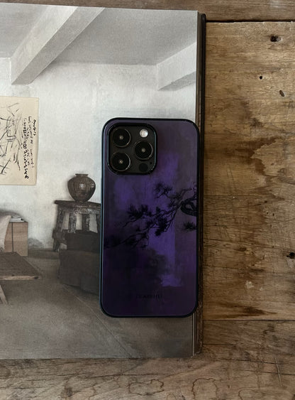 「Chinoiserie」Purple Shadow Phone Case