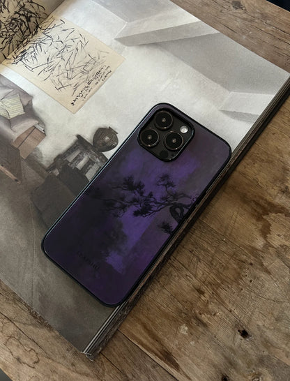 「Chinoiserie」Purple Shadow Phone Case