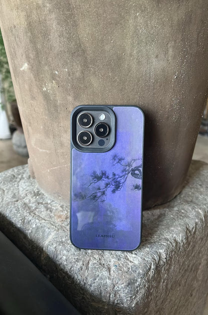 「Chinoiserie」Purple Shadow Phone Case