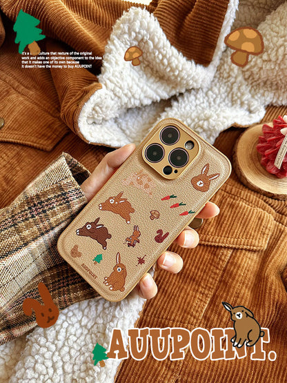 Rabbit Paradise Printed Phone Case