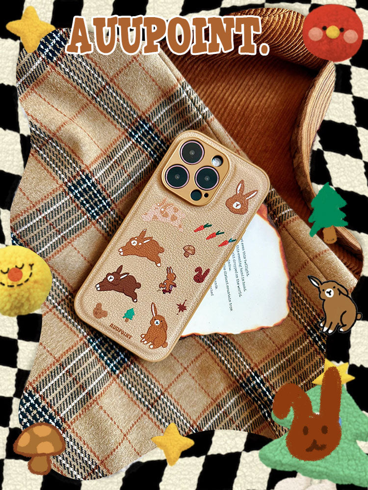 Rabbit Paradise Printed Phone Case