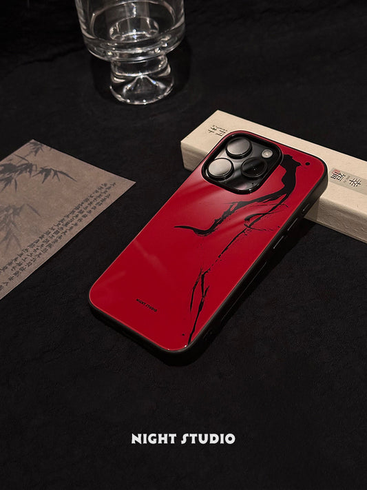 Red Calligraphy Phone Case