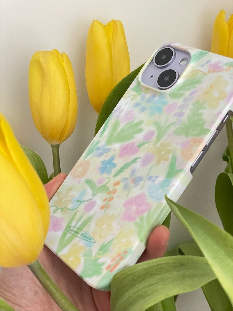 Spring Flowers Oil Painting Phone Case