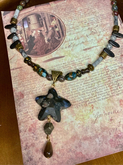 Star Beaded Necklace