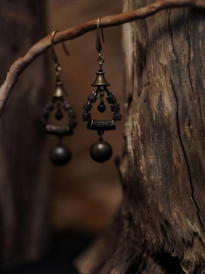 Statement Wood Earrings