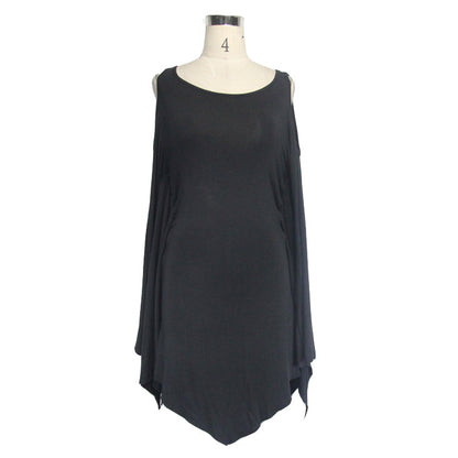 'Stellaluna' Casual Punk Dress with Bat Sleeves