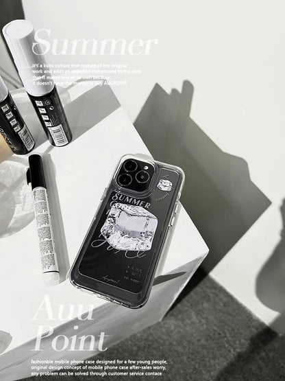 Summer Cool Ice Printed Phone Case